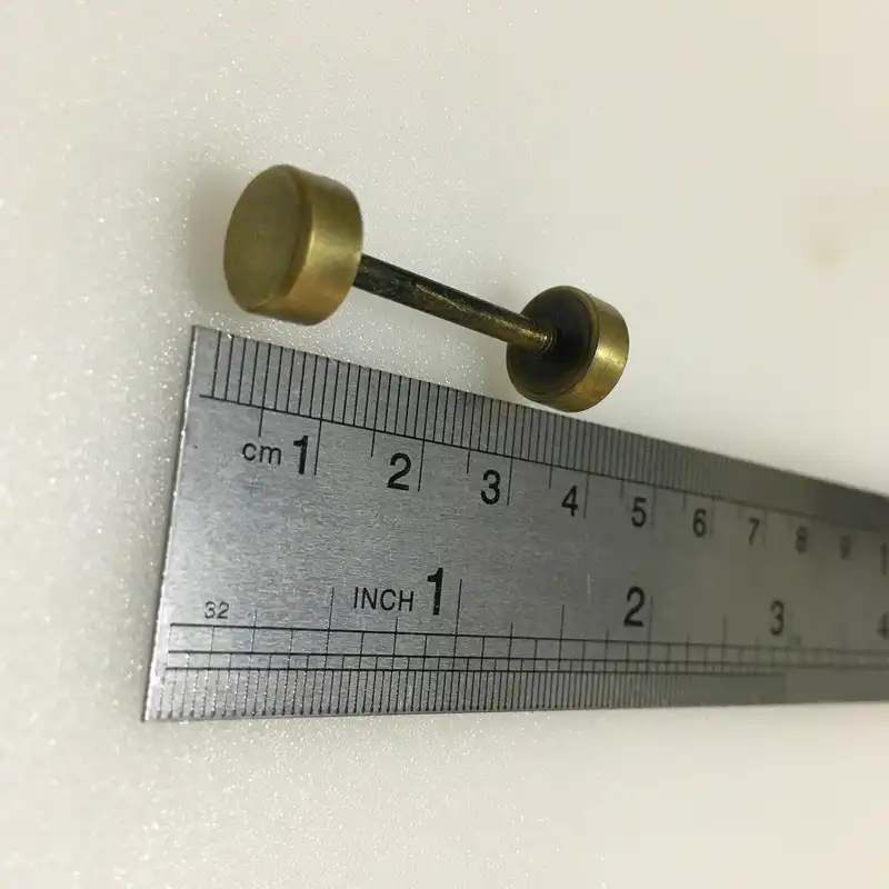 یراق چرم دوزی مدل دنبلی کد Dumble-2x-ZGH بسته 2 عددی