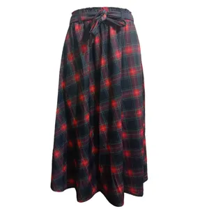 دامن زنانه مدل چهارخونه کد 2