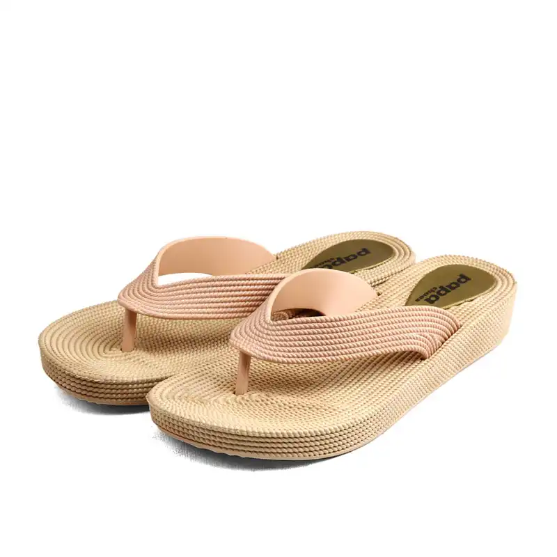 دمپایی لاانگشتی زنانه پاپا مدل ترمه پلاس کد 78