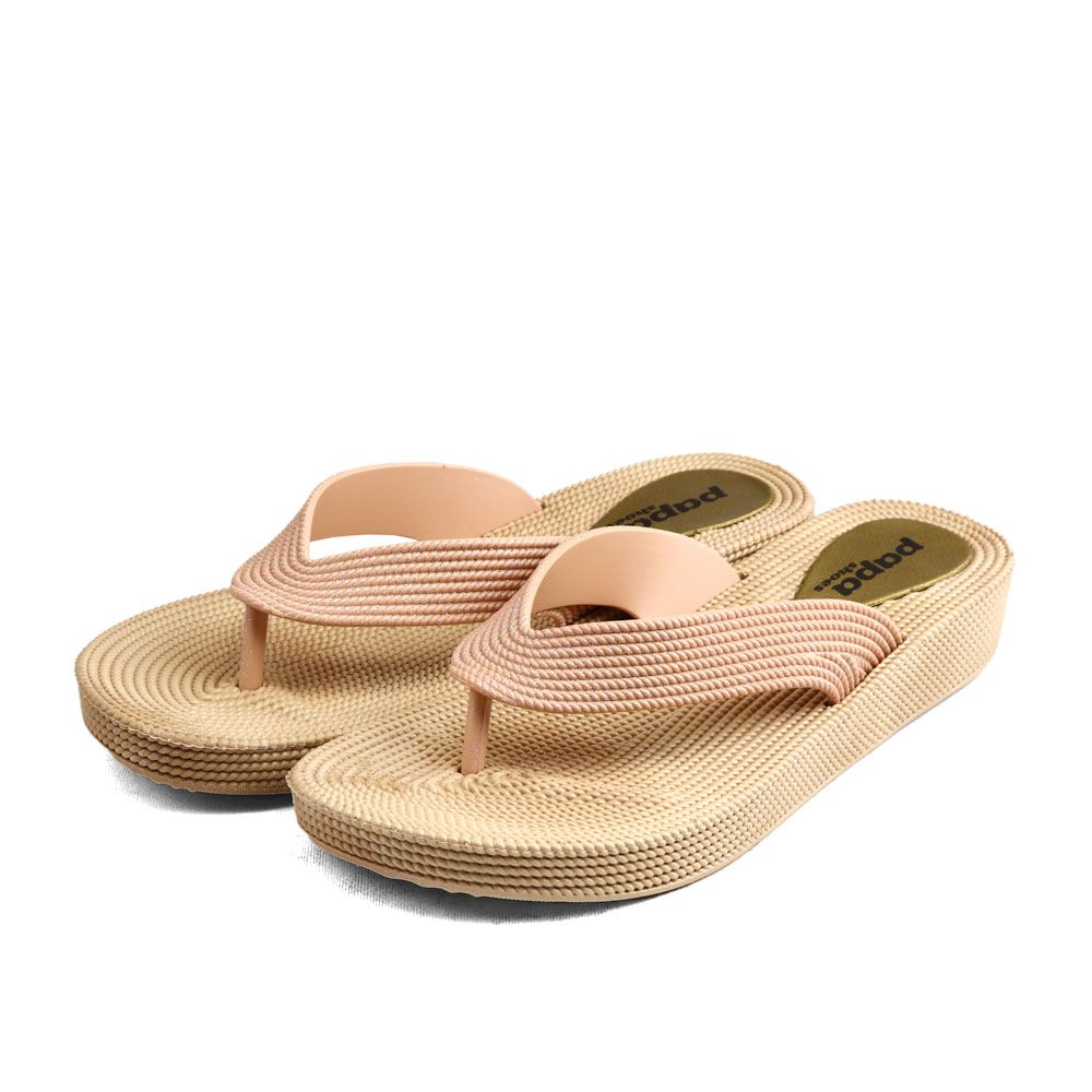 دمپایی لاانگشتی زنانه پاپا مدل ترمه پلاس کد 78 - - 4