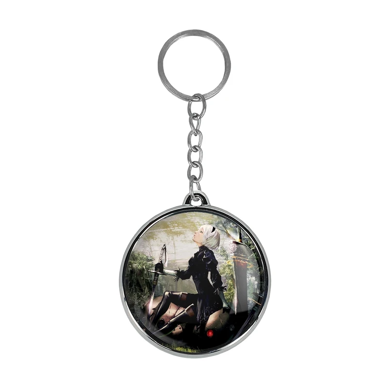 جاکلیدی خندالو طرح انیمه نیر اتوماتا Nier Automata ver 1.1a مدل دوطرفه کد 2746127462