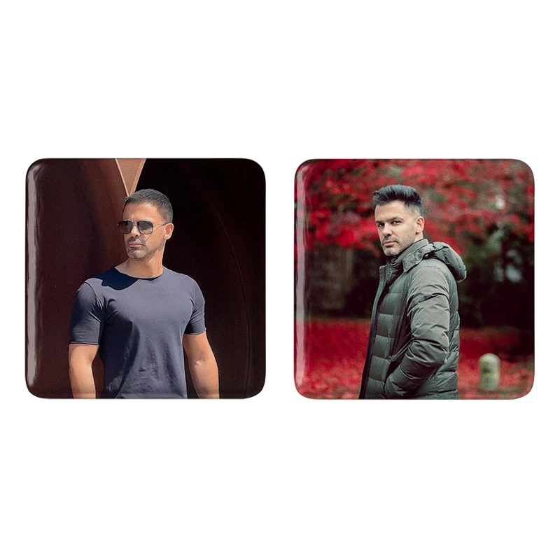 مگنت خندالو مدل سیروان خسروی کد 39903991 مجموعه 2 عددی