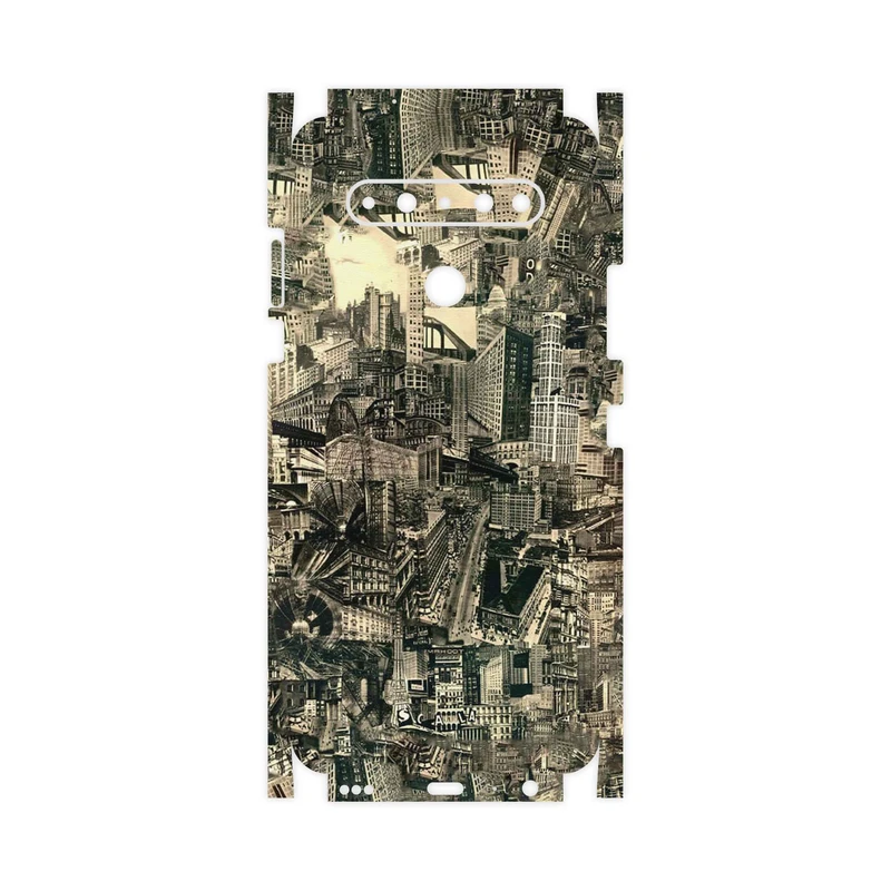 برچسب پوششی ماهوت مدل Collage of Skyscraper-FullSkin مناسب برای گوشی موبایل ال جی K61