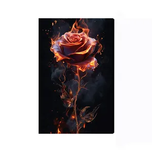 تابلو شاسی عرش مدل فانتزی گل کد As2383