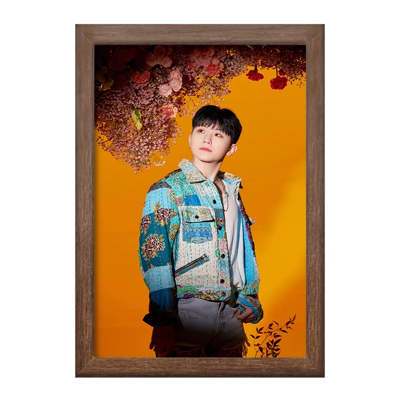 تابلو خندالو طرح ووزی گروه سونتین Seventeen  کد 21504