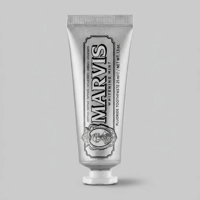 خمیر دندان مارویس مدل Whitening Mint حجم 25 میلی لیتر
