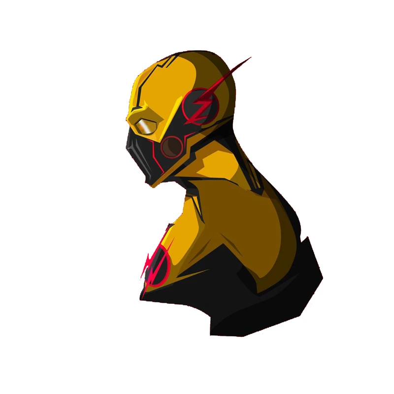 استیکر لپ تاپ و موبایل مدل سریال طرح فلش دی سی Flash DC کد 4596