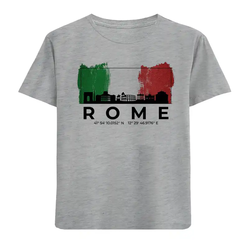 تی شرت آستین کوتاه پسرانه مدل N98 ROME