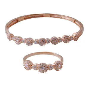 نیم ست نقره زنانه بازرگانی میلادی کد NTR_228