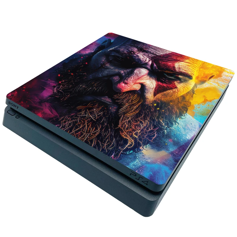 برچسب پلی استیشن ۴ مدل بازی خدای جنگ 4K کد 2340