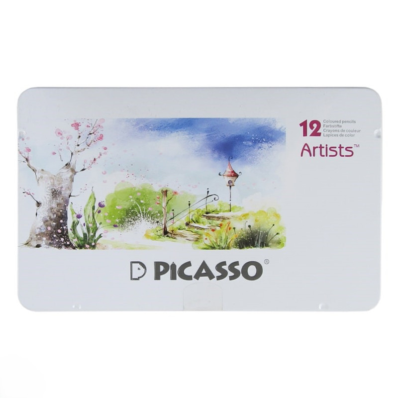 مداد رنگی 12 رنگ پیکاسو مدل آرتیست