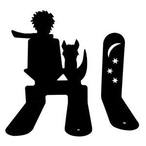 نگهدارنده کتاب مدل شازده کوچولو مجموعه 2 عددی