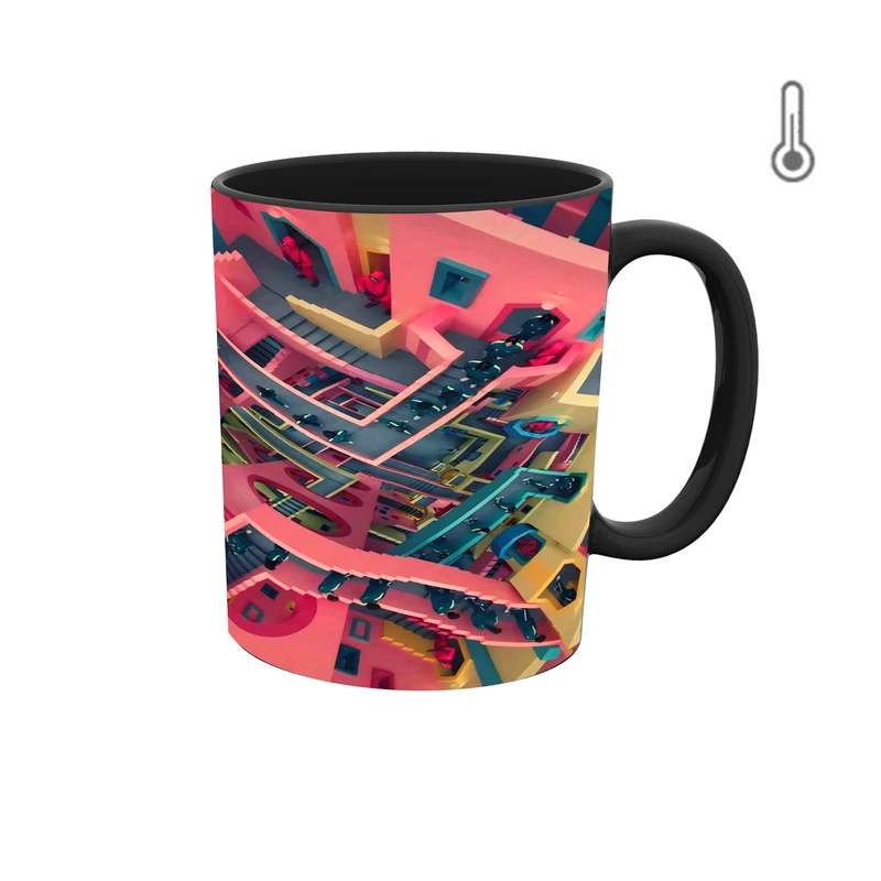 ماگ حرارتی طرح سریال اسکویید گیم 