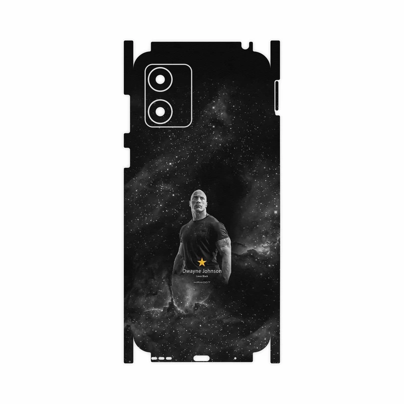 برچسب پوششی ماهوت مدل Dwayne Johnson-FullSkin مناسب برای گوشی موبایل موتورولا Moto E13