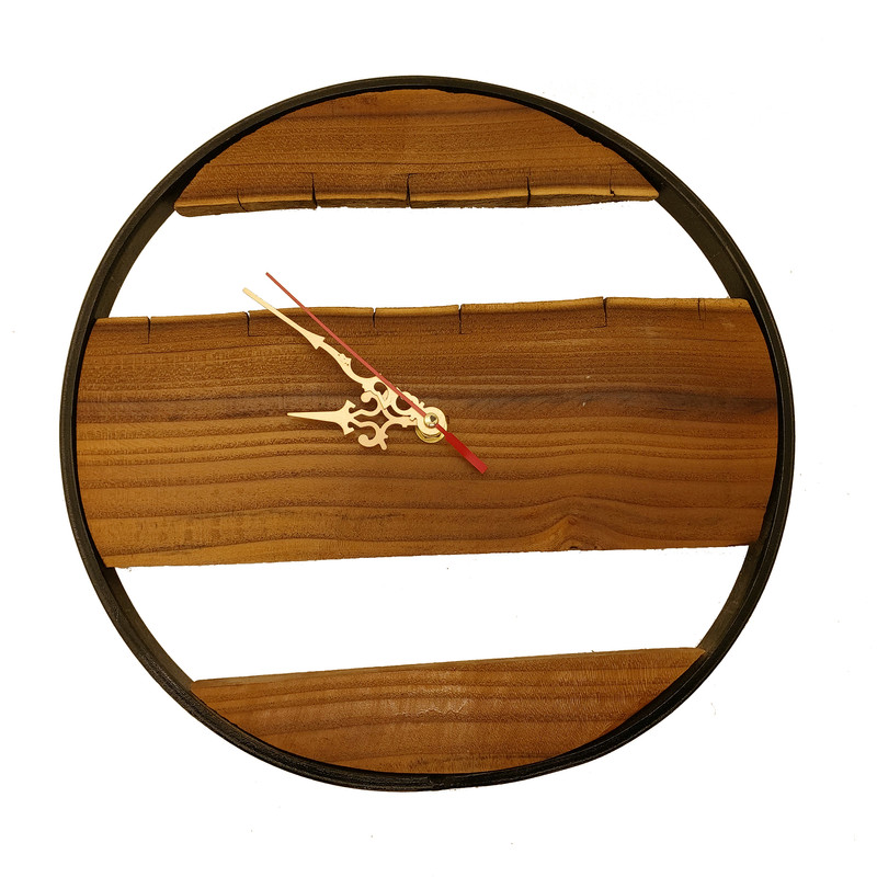 ساعت دیواری چوبی مدل رستیک