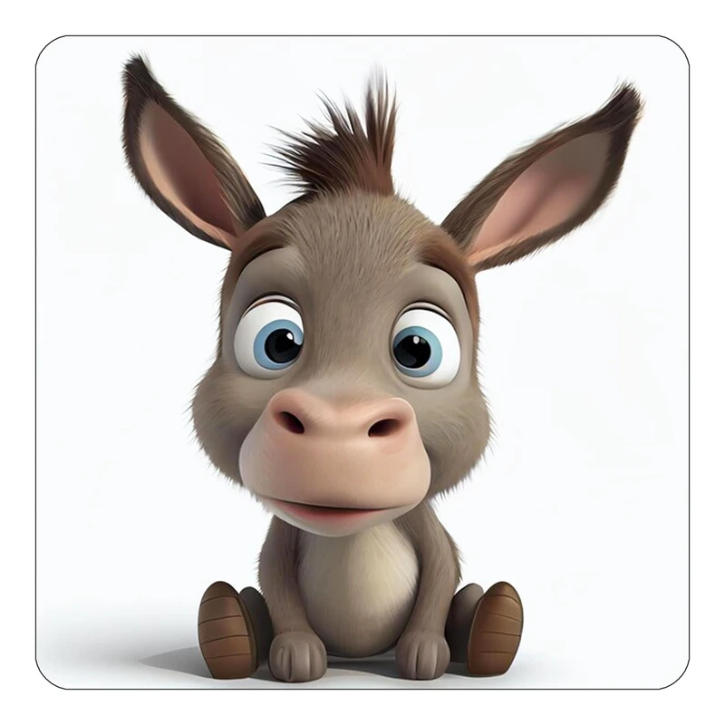 مگنت کاکتی طرح حیوانات کارتونی مدل mp27474