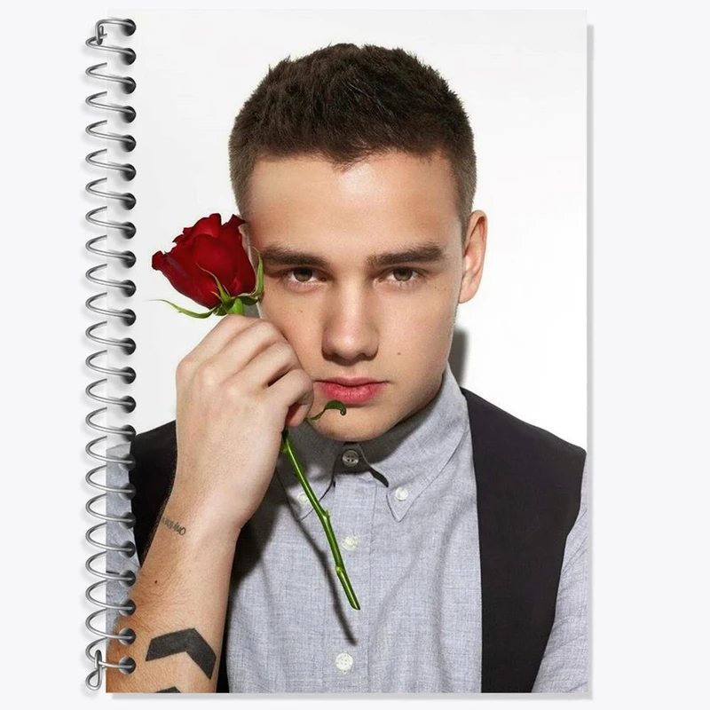 دفتر لغت 50 برگ خندالو مدل لیام پین گروه موسیقی وان دایرکشن One Direction کد 18912