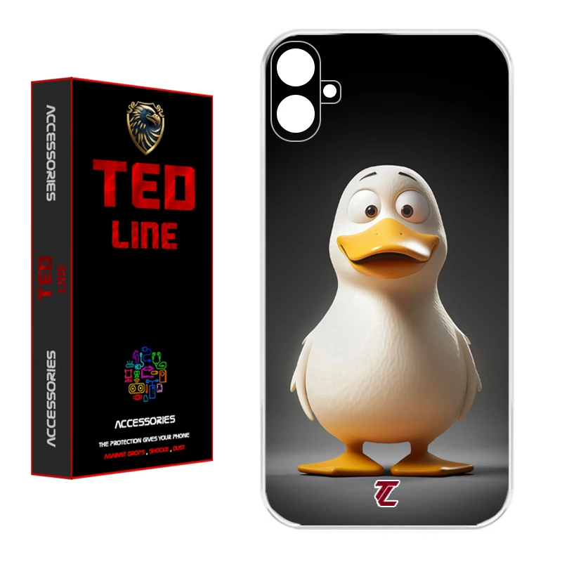 کاور تد لاین طرح اردک کد 1124 مناسب برای گوشی موبایل سامسونگ Galaxy A05