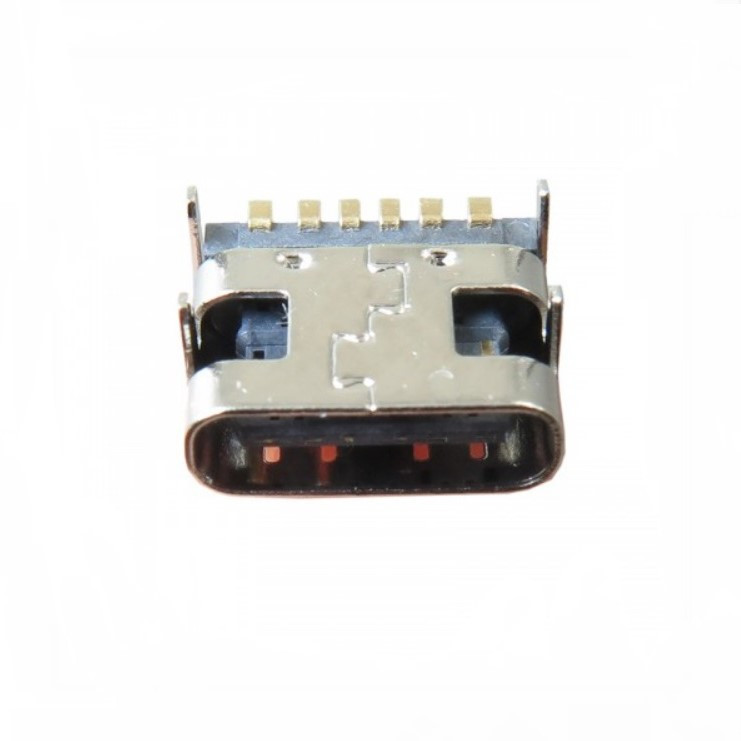 کانکتور usb-c مادگی 6 پین مدل 23 بسته 4 عددی