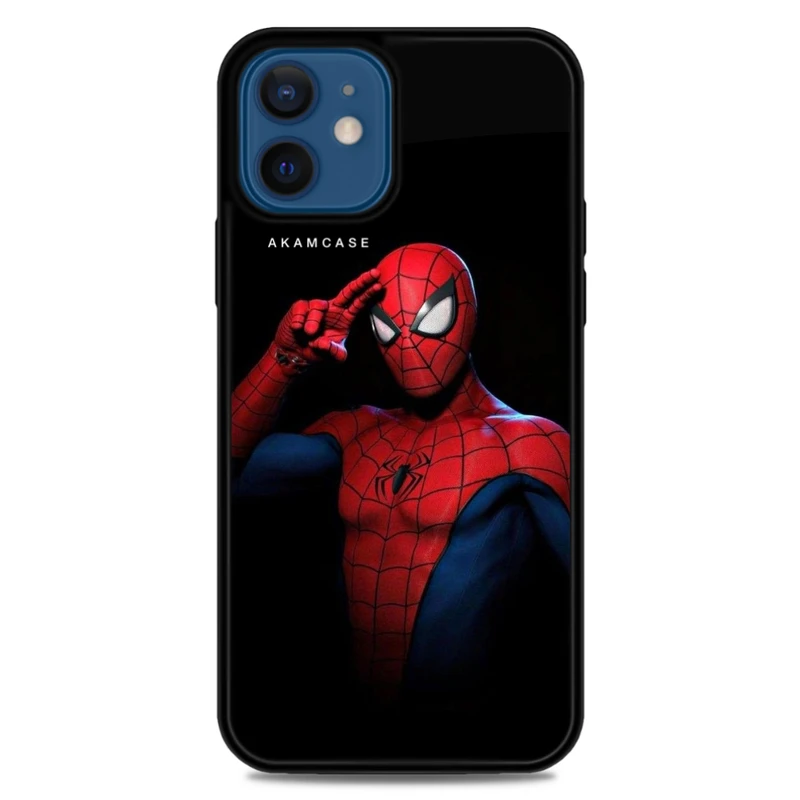 کاور آکام مدل AMC-WA12M-SPIDER MAN6 مناسب برای گوشی موبایل اپل iPhone 12 Mini