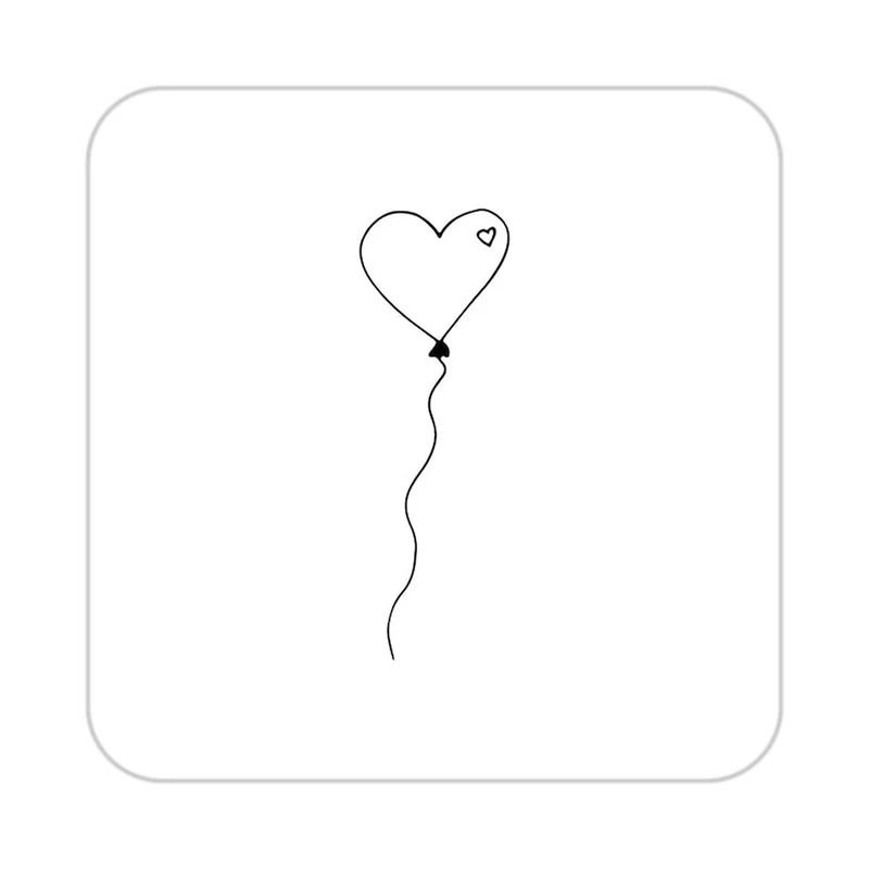 زیر لیوانی کاکتی طرح عاشقانه مدل mp40130