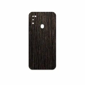MAHOOT Dark-Gold-Stripes-Wood Cover Sticker for Samsung Galaxy M21  2021 Edition