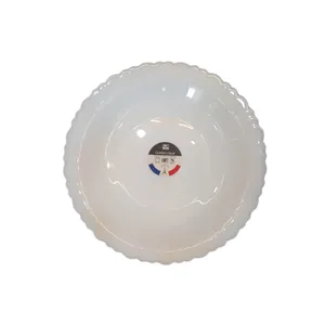 بشقاب خورش خوری گلدن اپال مدل لب طلایی کد 225 بسته 6 عددی