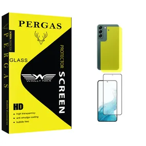 Waily Nice Pergas Glass Ceramics Screen Protector For Samsung Galaxy Galaxy S22 Plus 5G With Back Protector