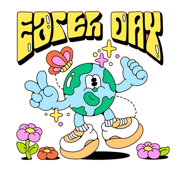 استیکر پارچه و لباس پاد آفرین مدل کارتونی کد S1755