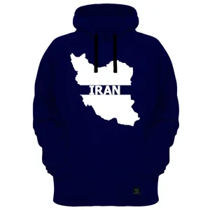 هودی زنانه 27 مدل IRAN کد H02 رنگ سرمه ای 