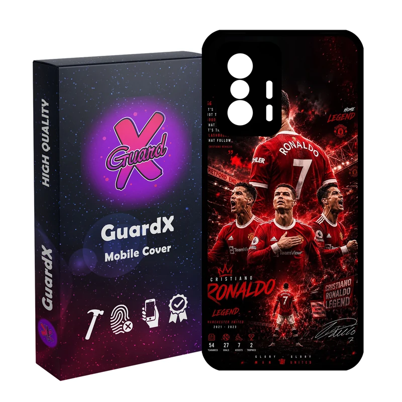 کاور گارد ایکس طرح Ronaldo مدل 11091 مناسب برای گوشی موبایل شیائومی 11T Pro / 11T