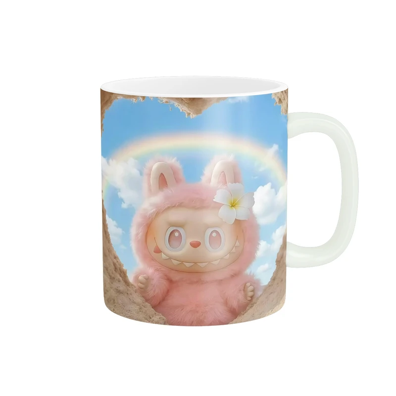 ماگ پاد آفرین طرح عروسک لبوبو کد 5965