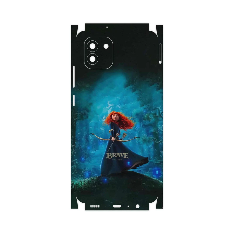 برچسب پوششی ماهوت مدل Brave-FullSkin مناسب برای گوشی موبایل سامسونگ Galaxy A03