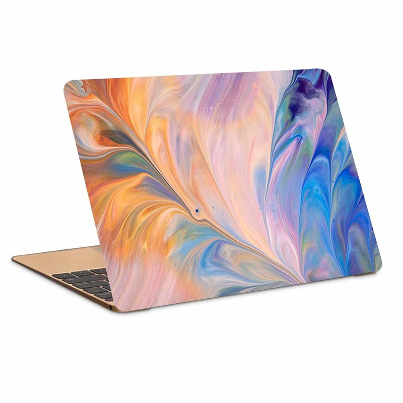 استیکر لپ تاپ طرح acrylic paint stain کد N-5 مناسب برای لپ تاپ 15.6 اینچ