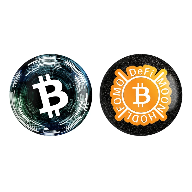 مگنت خندالو طرح ارز دیجیتال بیت کوین Bitcoin کد 1087210871 مجموعه 2 عددی