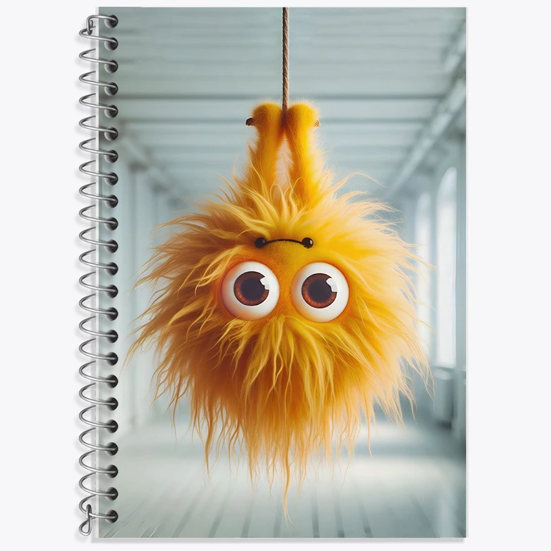 دفتر لغت 50 برگ خندالو طرح هیولای بامزه کد F5710