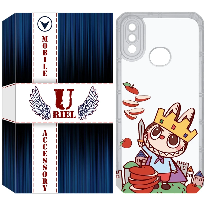 کاور یوریل قاب مدل Clear کد 115 طرح لبوبو Labubu مناسب برای گوشی موبایل سامسونگ Galaxy A10S / M10S