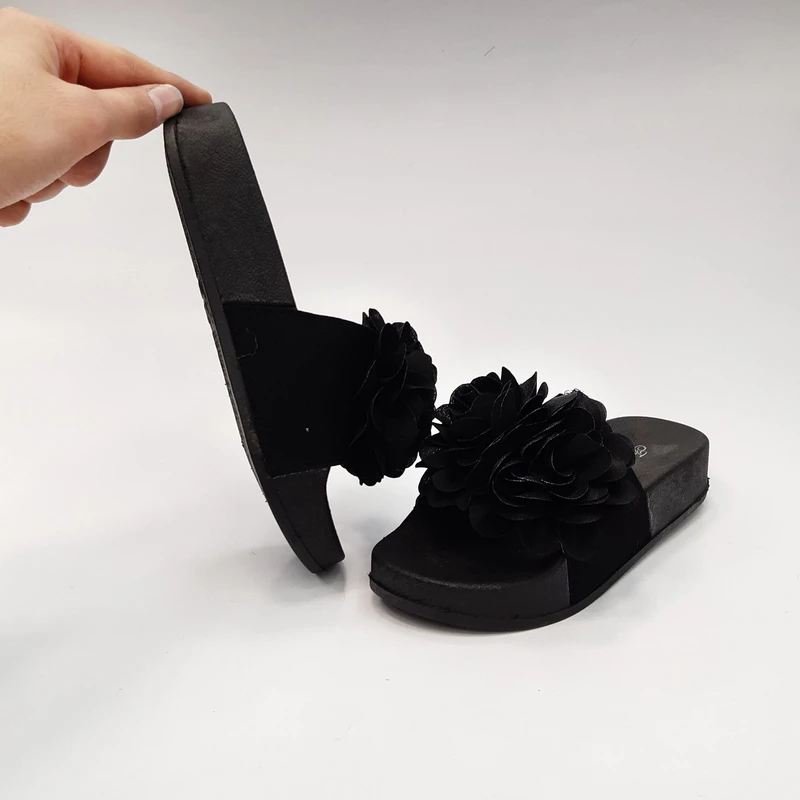 عکس شماره 4 : دمپایی زنانه نیکتا مدل l-030-flower-bl