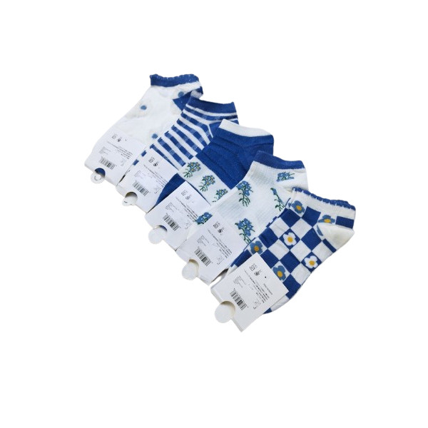 جوراب زنانه مدل مچی کد 106 بسته 5 عددی