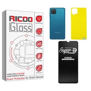 Ricoo Super-D Screen Protector For samsung a12 With Back Protector