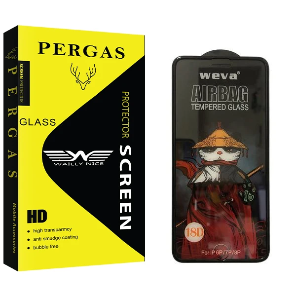 محافظ صفحه نمایش وایلی نایس مدل Pergas Air Bag مناسب برای گوشی موبایل اپل iPhone 7 Plus / 8 Plus