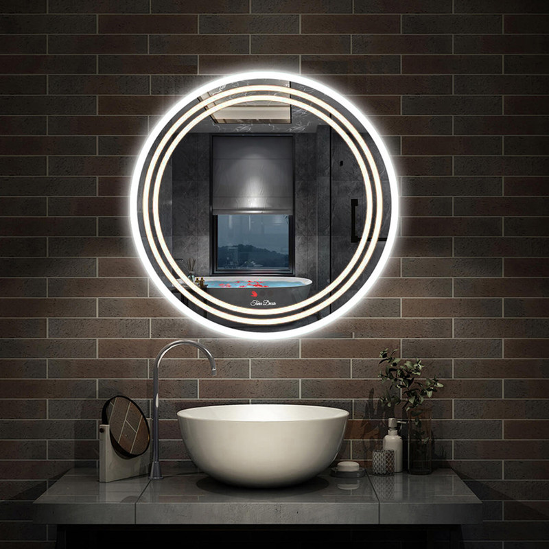 آینه سرویس بهداشتی تارا دکور مدل حرکتی کد ic144