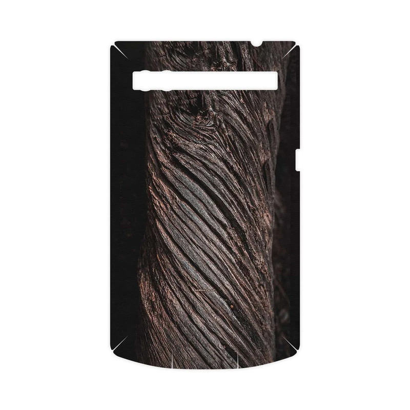 برچسب پوششی ماهوت مدل Wood Texture 9-FullSkin مناسب برای گوشی موبایل بلک بری P9983