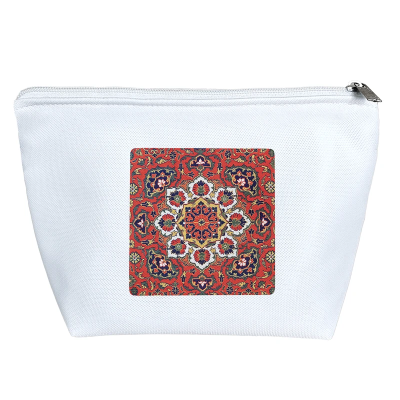 کیف لوازم آرایش دخترانه خندالو مدل فرش کد 58