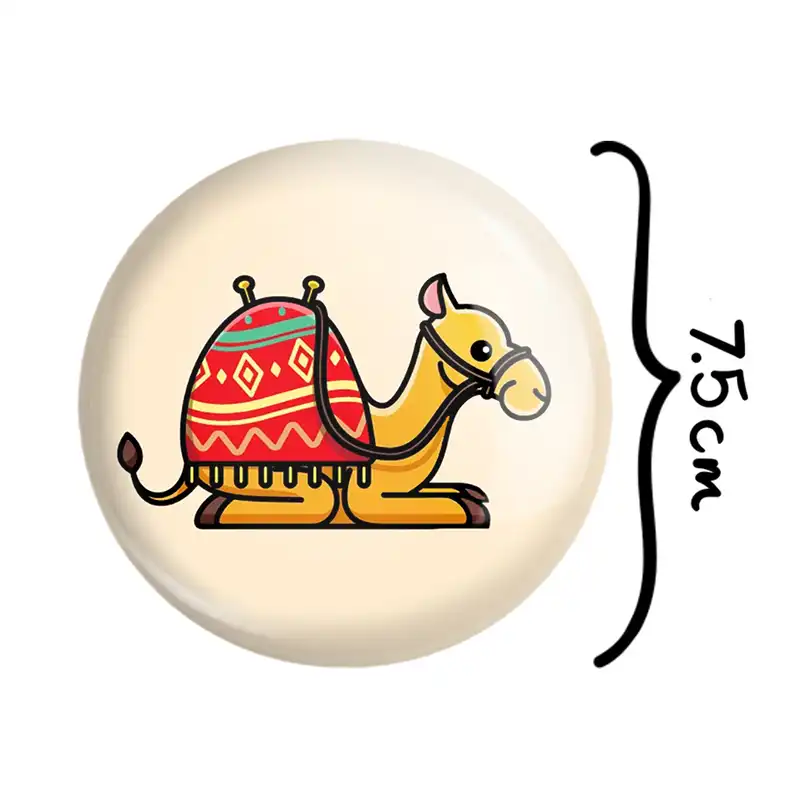 آینه جیبی خندالو مدل حیوانات بامزه شتر کد 28206