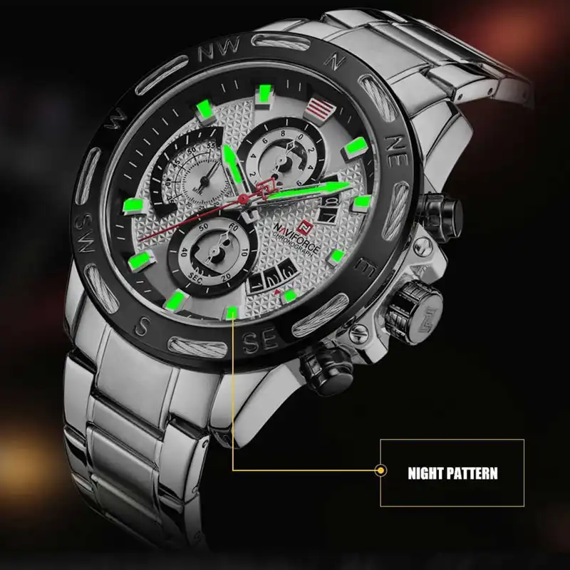 ساعت مچی عقربه‌ای مردانه نیوی فورس مدل 9165M