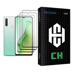 Ricomm CH Glass MIX003 Screen Protector For Oppo A31 Pack Of 3