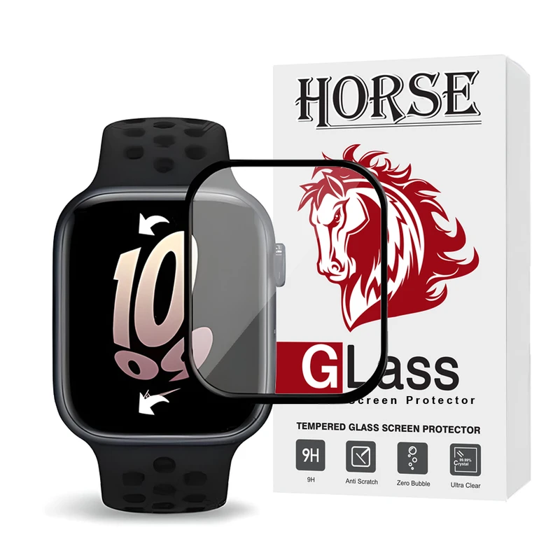 محافظ صفحه نمایش هورس مدل PMMAWH مناسب برای اپل واچ سری 7  / 8 / 9 45 میلی متر