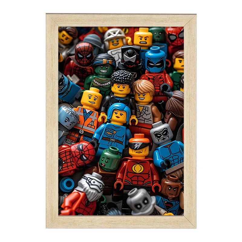 تابلو خندالو مدل لگو (Lego) کد F4219