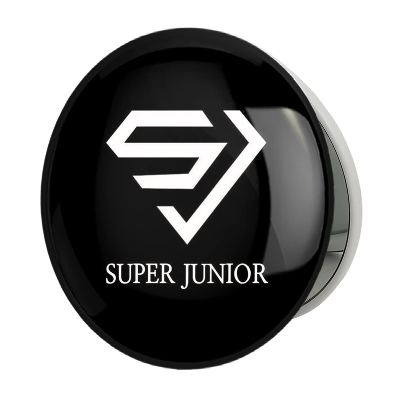 آینه جیبی خندالو طرح گروه سوپر جونیور Super Junior مدل تاشو کد 12196 